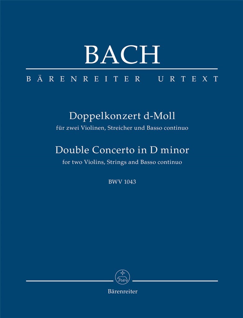 Double Violin Concerto D min Study score